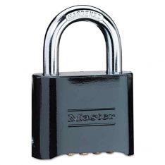 MASTER LOCK 178BLK, DIECAST RESETTABLE PADLOCK